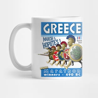 Greece - Olympics 2024 - March of the Hoplites! Mug